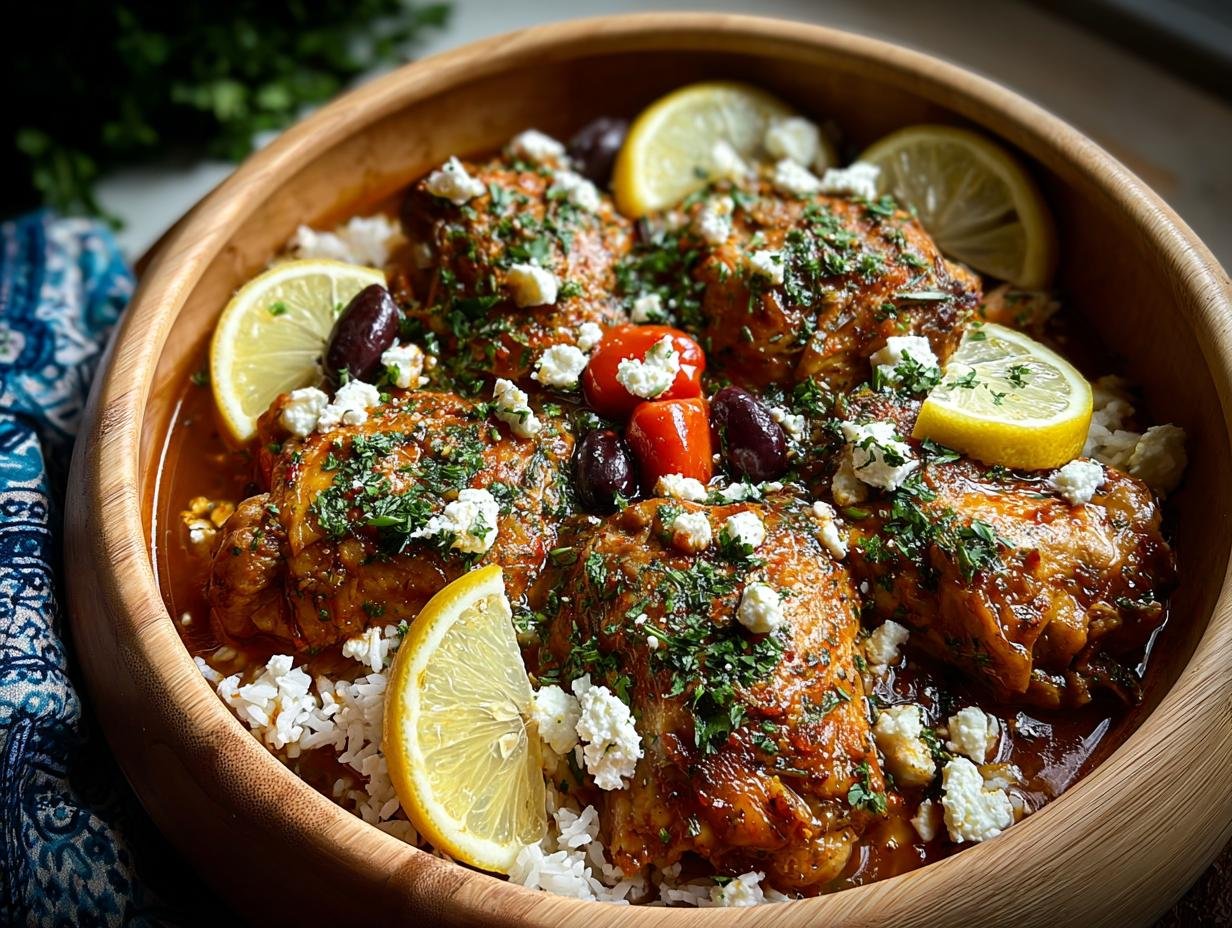 Amazing Crockpot Greek Chicken: 4 Hour Meal - Crockpot Greek Chicken - additional detail