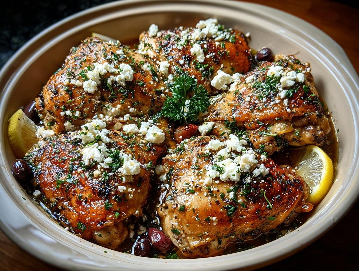 Amazing Crockpot Greek Chicken: 4 Hour Meal - Crockpot Greek Chicken - additional detail