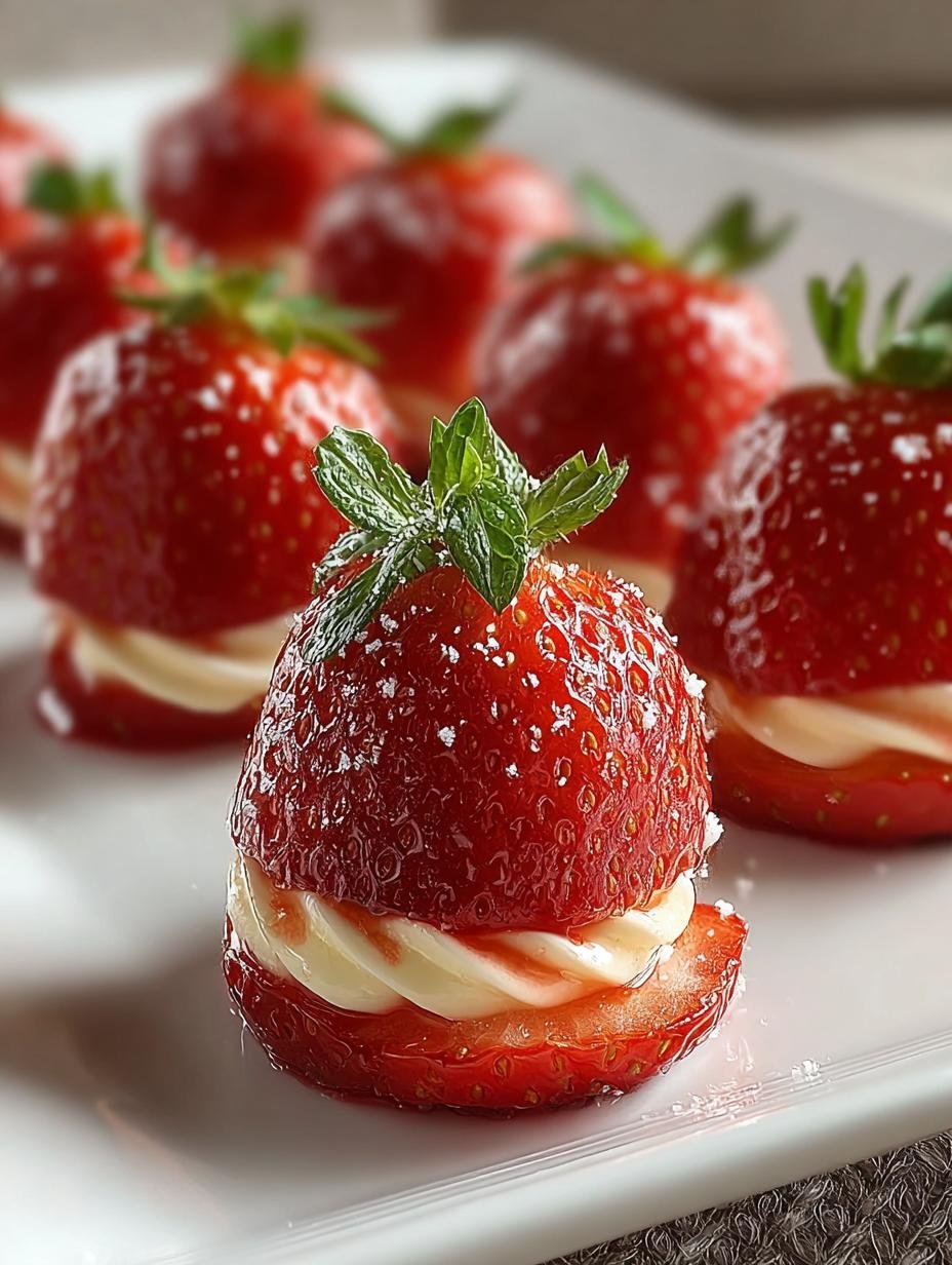 Deviled Strawberries