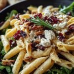 Feta Cranberry Penne Salad