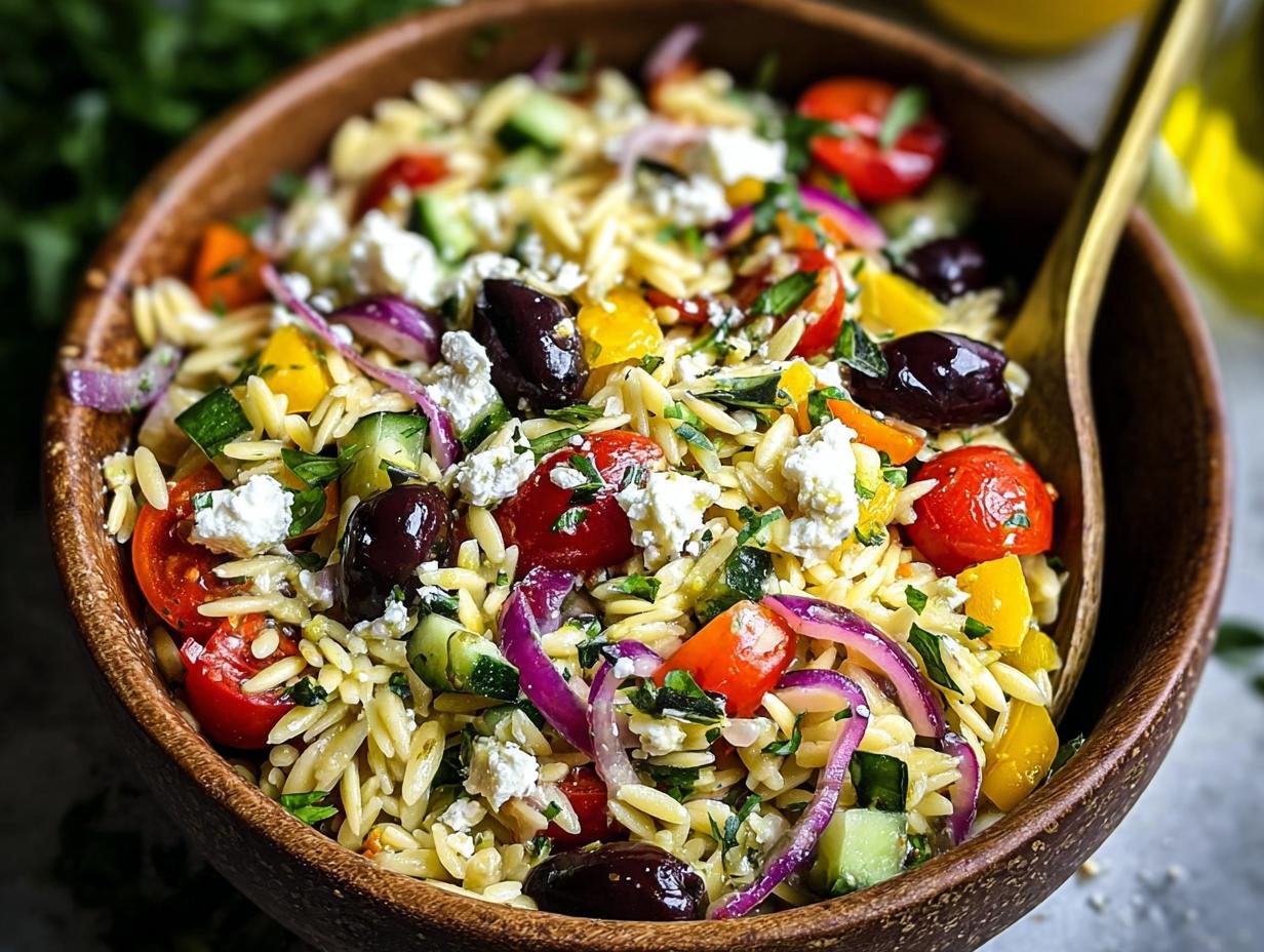 Greek Orzo Salad