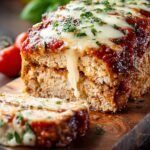 Ground Chicken Parmesan Meatloaf