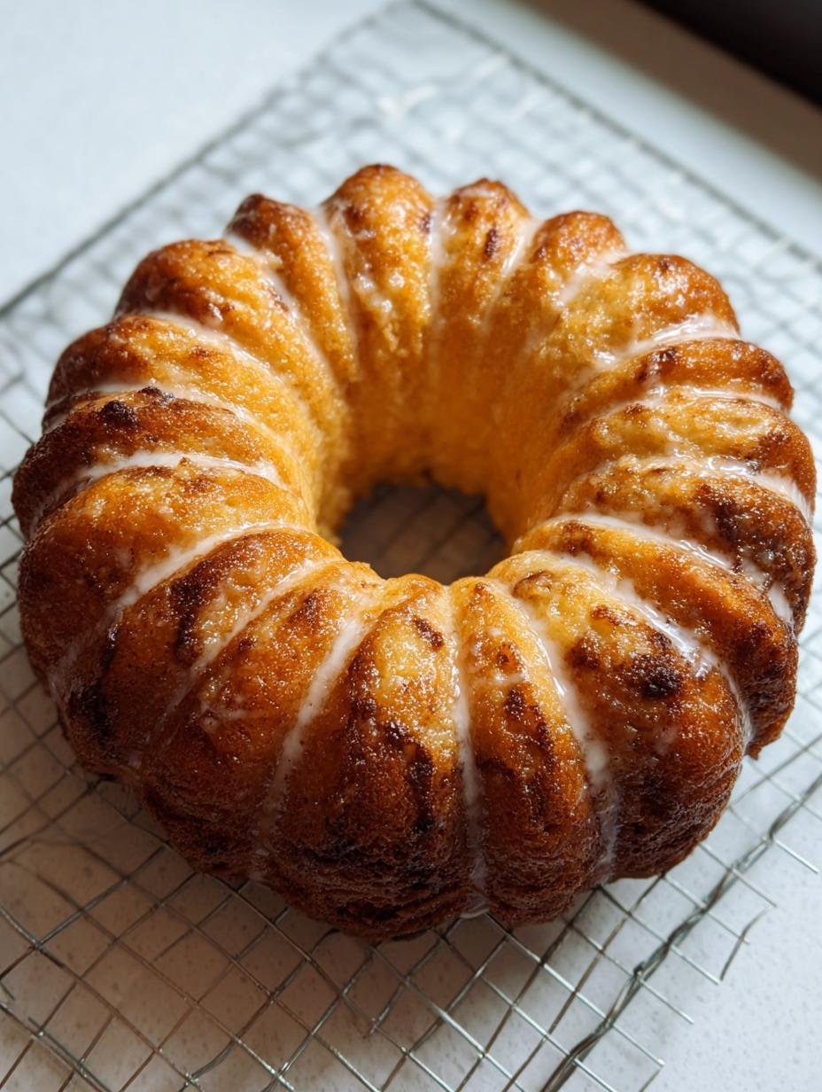 Amazing Hawaiian Roll Bundt Cake: 8 Servings of Pure Joy - Hawaiian Roll Bundt Cake - main visual representation