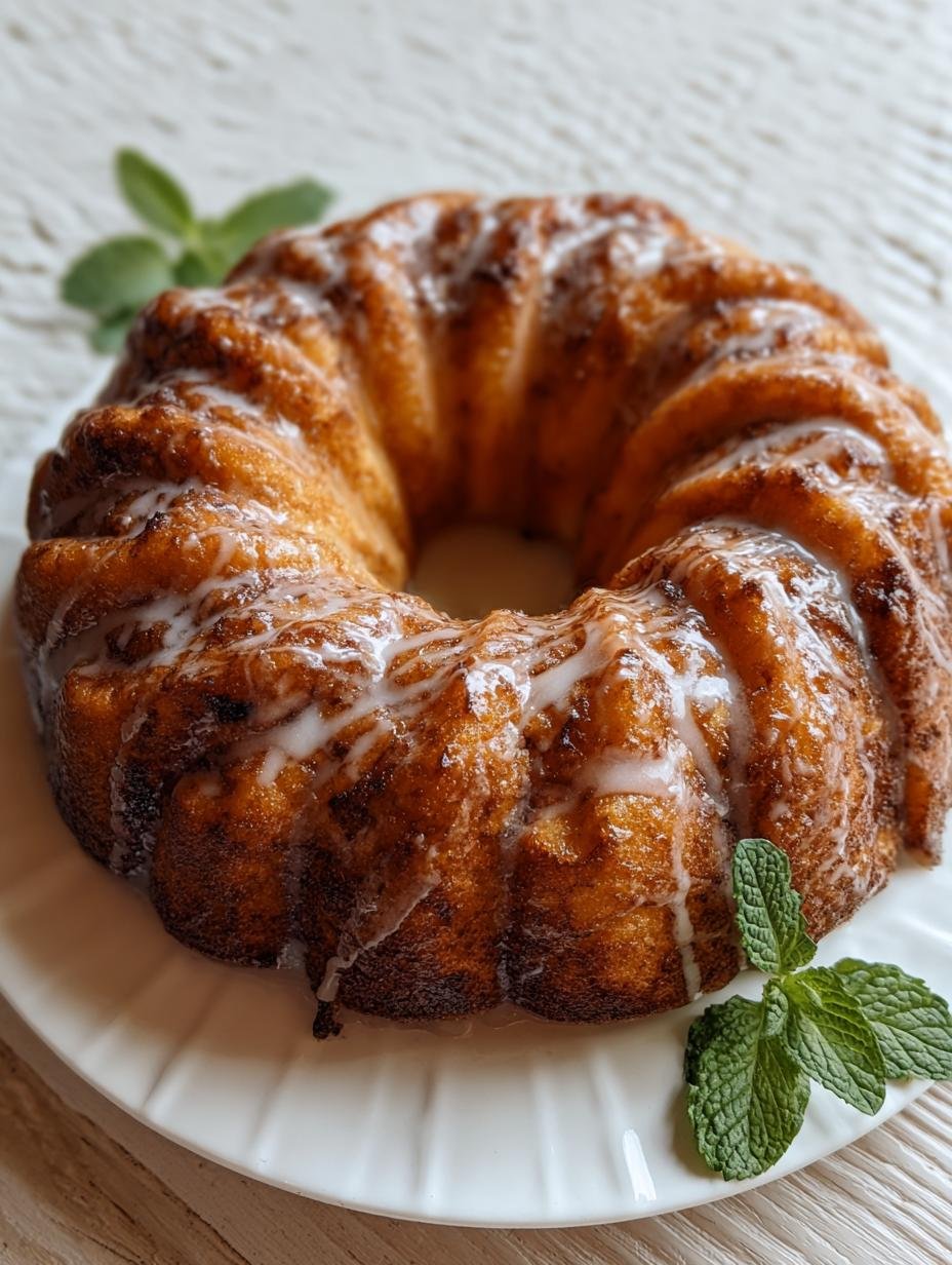 Amazing Hawaiian Roll Bundt Cake: 8 Servings of Pure Joy - Hawaiian Roll Bundt Cake - additional detail