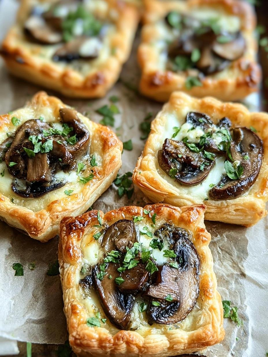 Amazing Mushroom Tartlets: A 15-Minute Gourmet Treat - Mushroom Tartlets - main visual representation