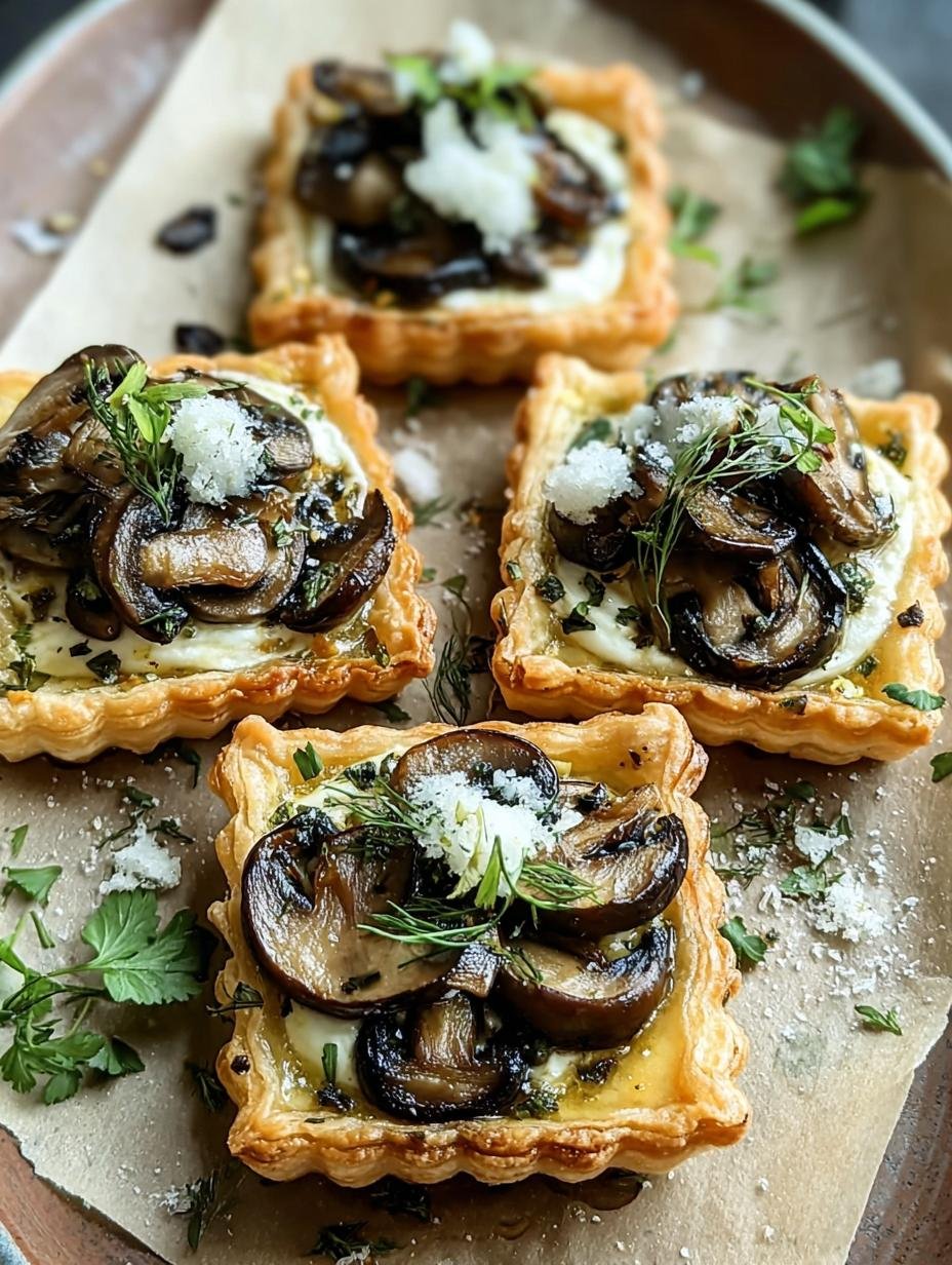 Mushroom Tartlets