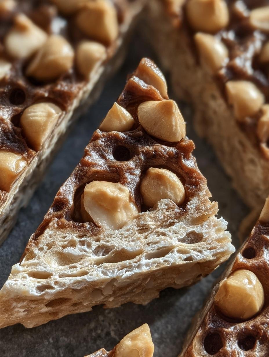 Delicious Nussecken German nut corners with chocolate drizzle on a white plate, ready to be served