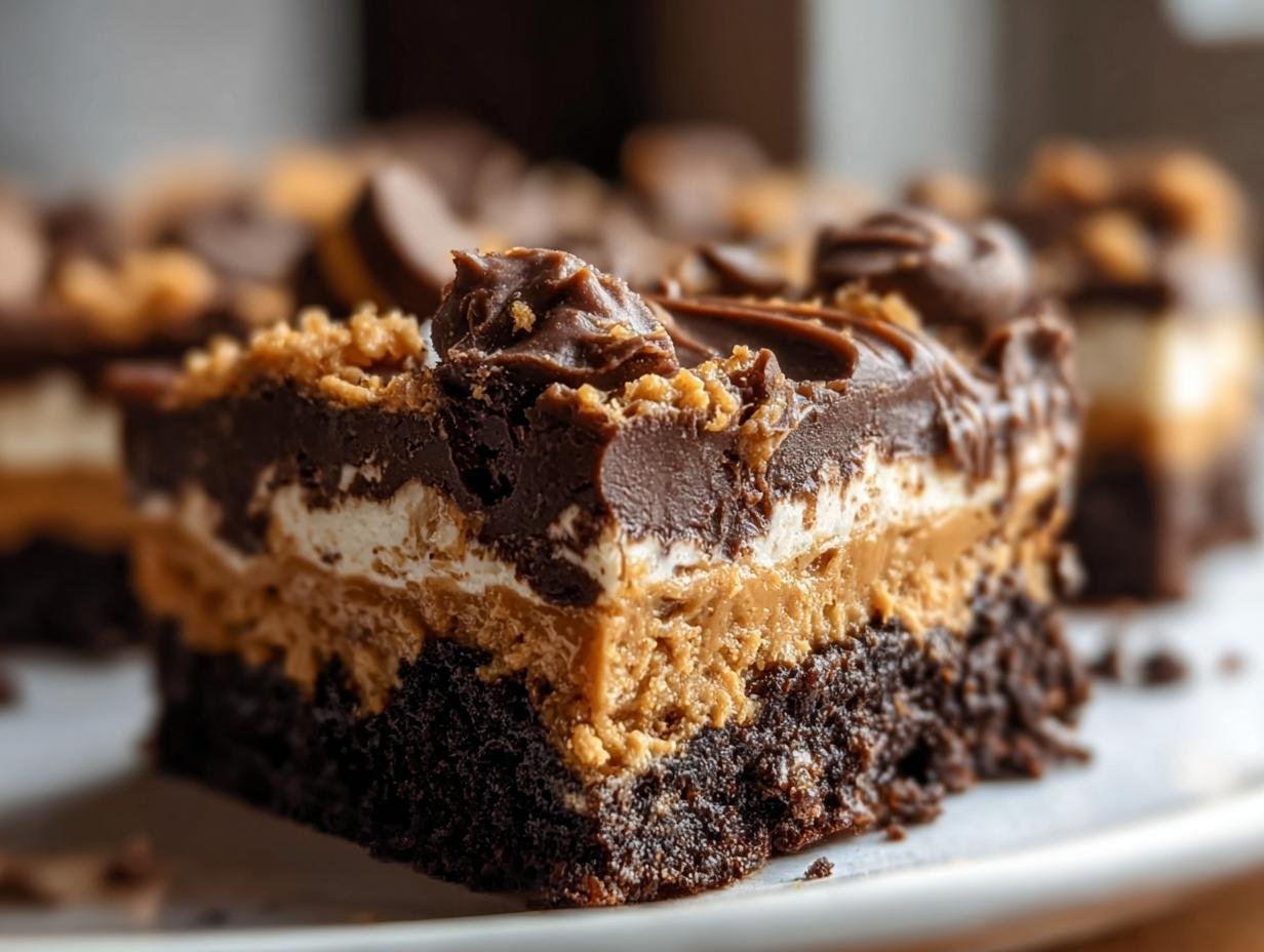 Decadent Peanut Butter Cup Dump Cake Magic - Peanut Butter Cup Dump - additional detail
