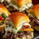 Philly Cheesesteak Sliders For