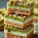 Pistachio Dream Cookie Bars