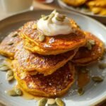 Protein Pumpkin Pancakes