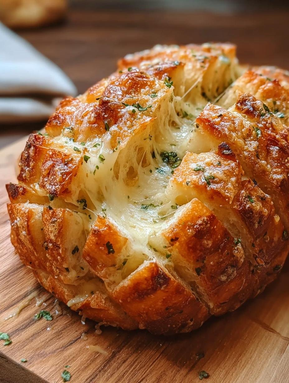 Amazing Pull Apart Bread: 1 Loaf, 8 Servings! - Pull Apart Bread - main visual representation