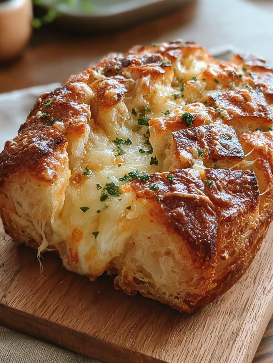 Amazing Pull Apart Bread: 1 Loaf, 8 Servings! - Pull Apart Bread - additional detail