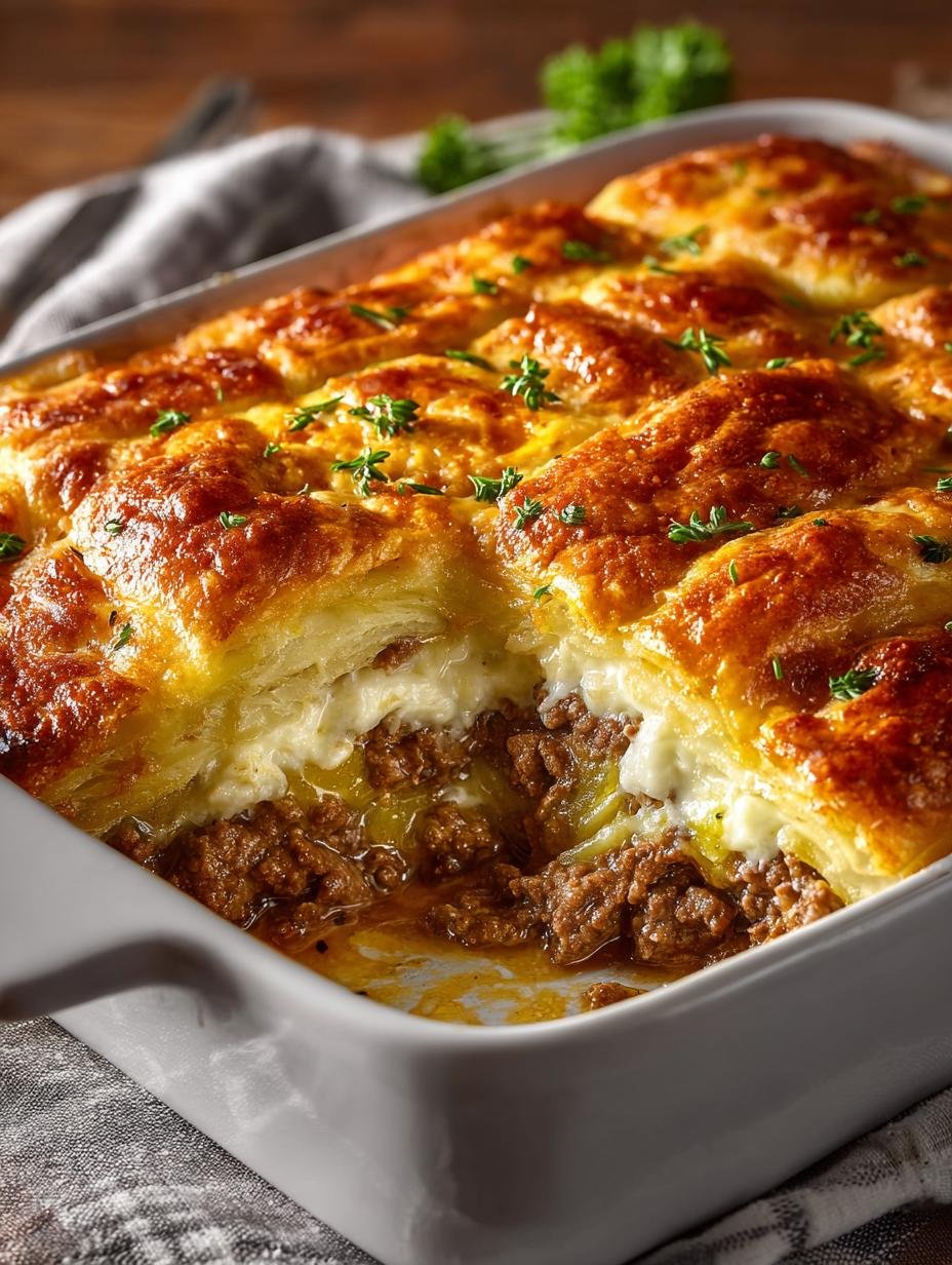 Runza Casserole: 7 Comforting Layers of Flavor - Runza Casserole - additional detail