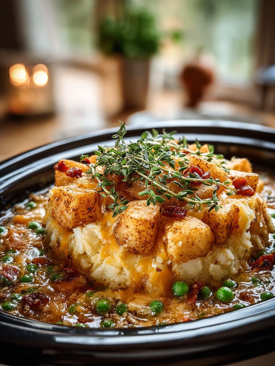 Slow Cooker Chicken Tater: 6 Comforting Layers of Flavor - Slow Cooker Chicken Tater - main visual representation