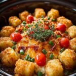 Slow Cooker Chicken Tater