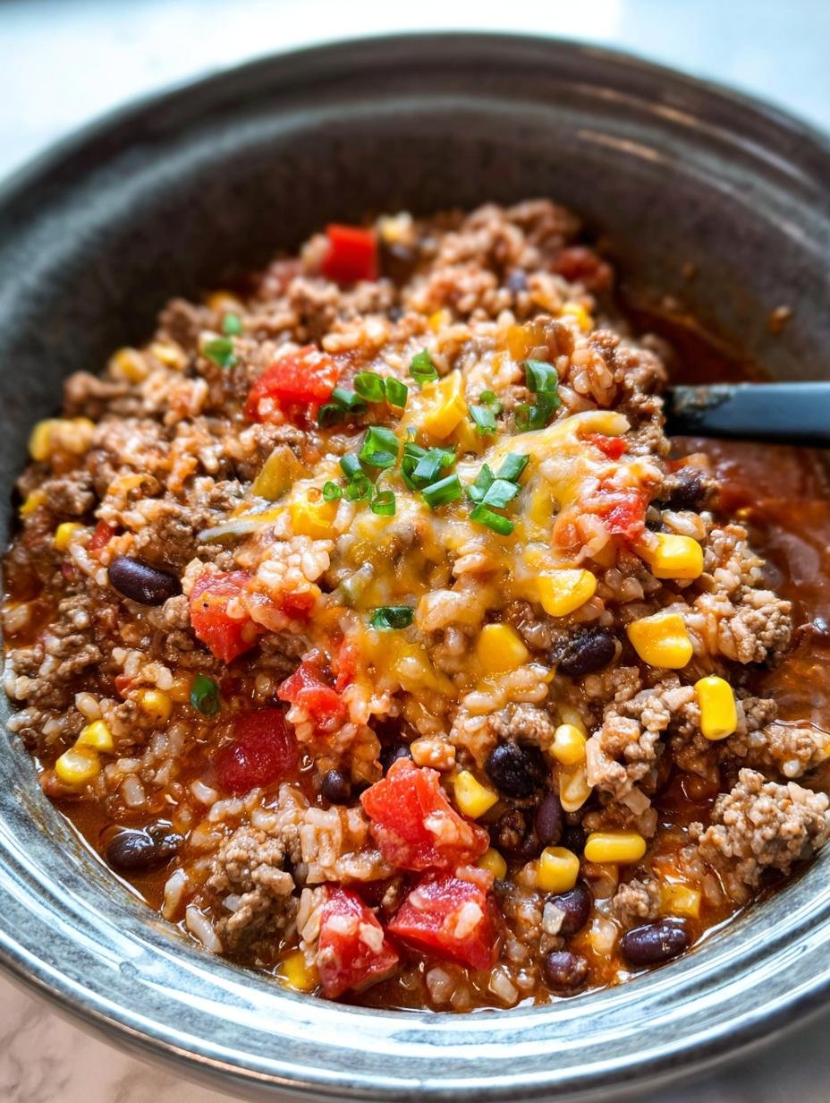 Amazing Slow Cooker Taco Rice: A 5-Hour Delight - Slow Cooker Taco Rice - additional detail