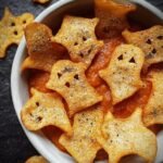 Spooky Baked Halloween Chips