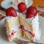 Strawberry Angel Cake