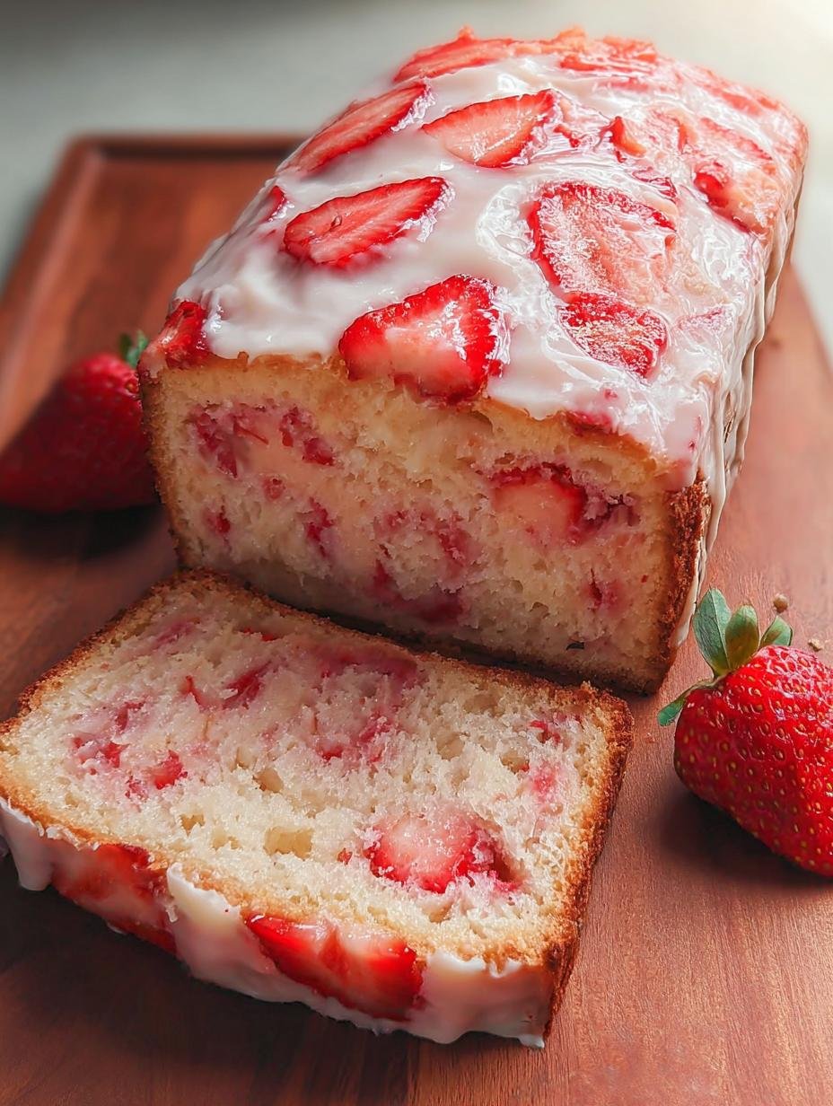 Amazing Strawberry Bread: 1 Loaf of Pure Joy - Strawberry Bread - additional detail