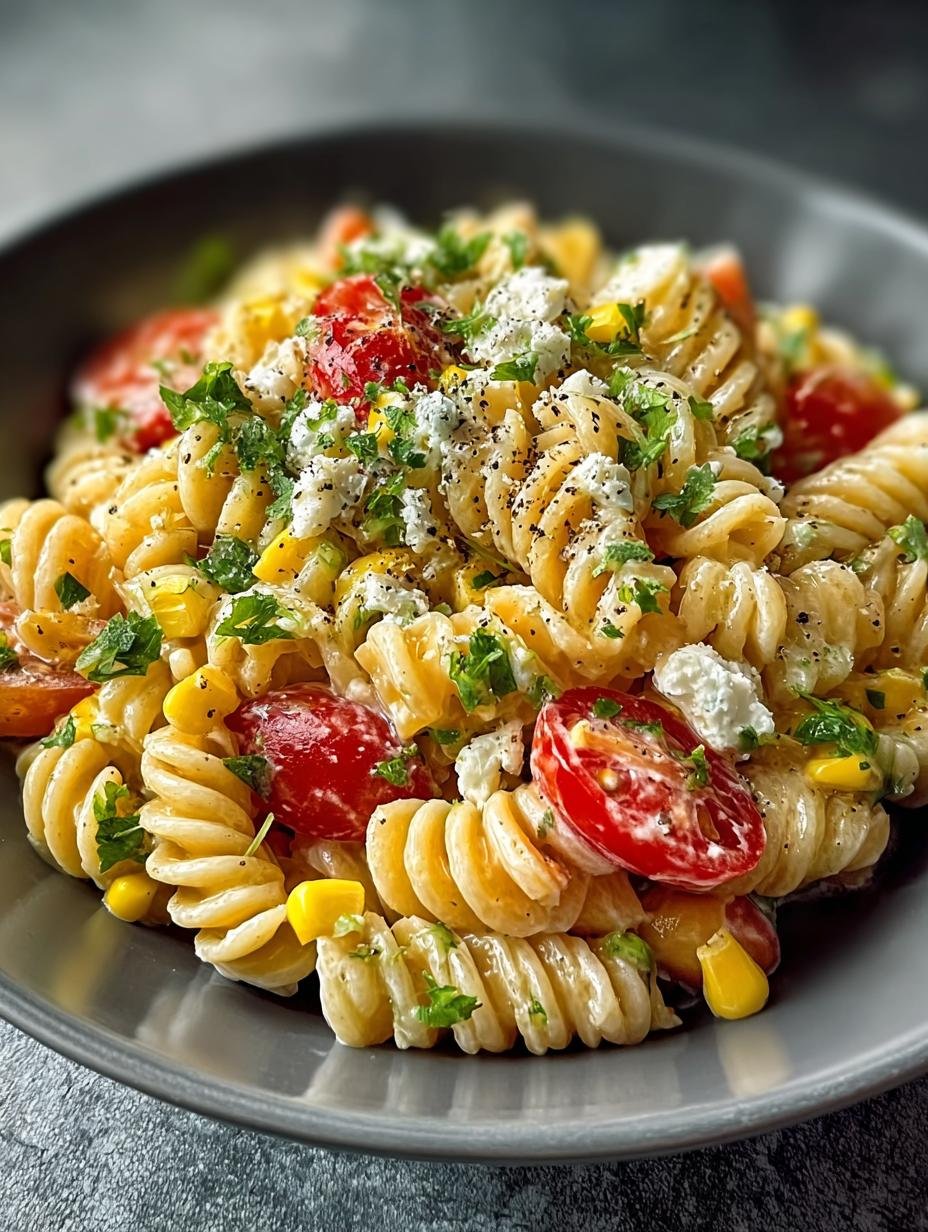 Street Corn Pasta Salad