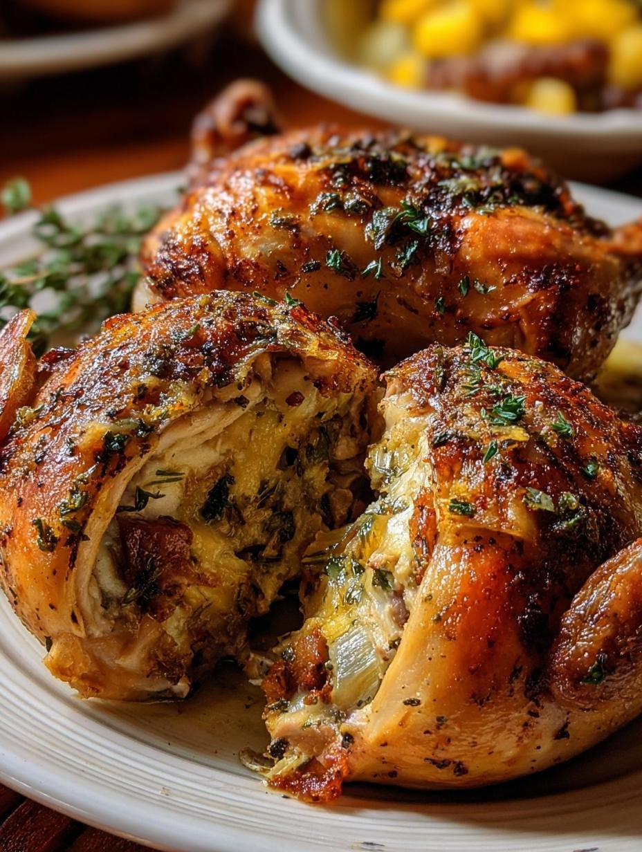 Stuffed Cornish Game Hens