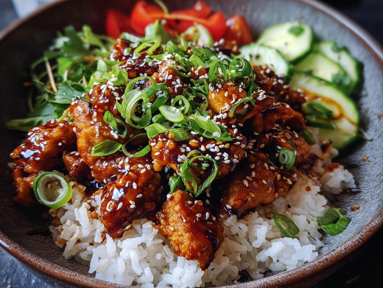 Sweet Savory Sticky Chicken