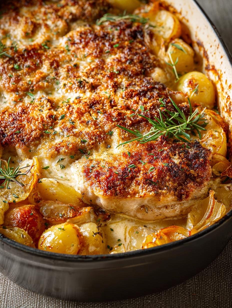 Swiss Pork Chops Casserole