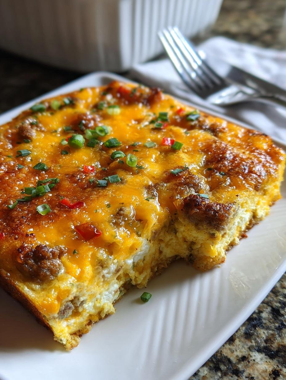 Delicious Yeehaw Breakfast Casserole Big with golden brown top and melted cheese, ready to serve