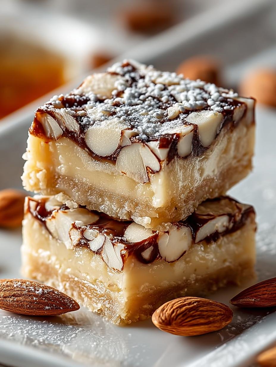 Delicious Almond Banket Bars for Every Holiday Season - Almond Banket Bars - main visual representation