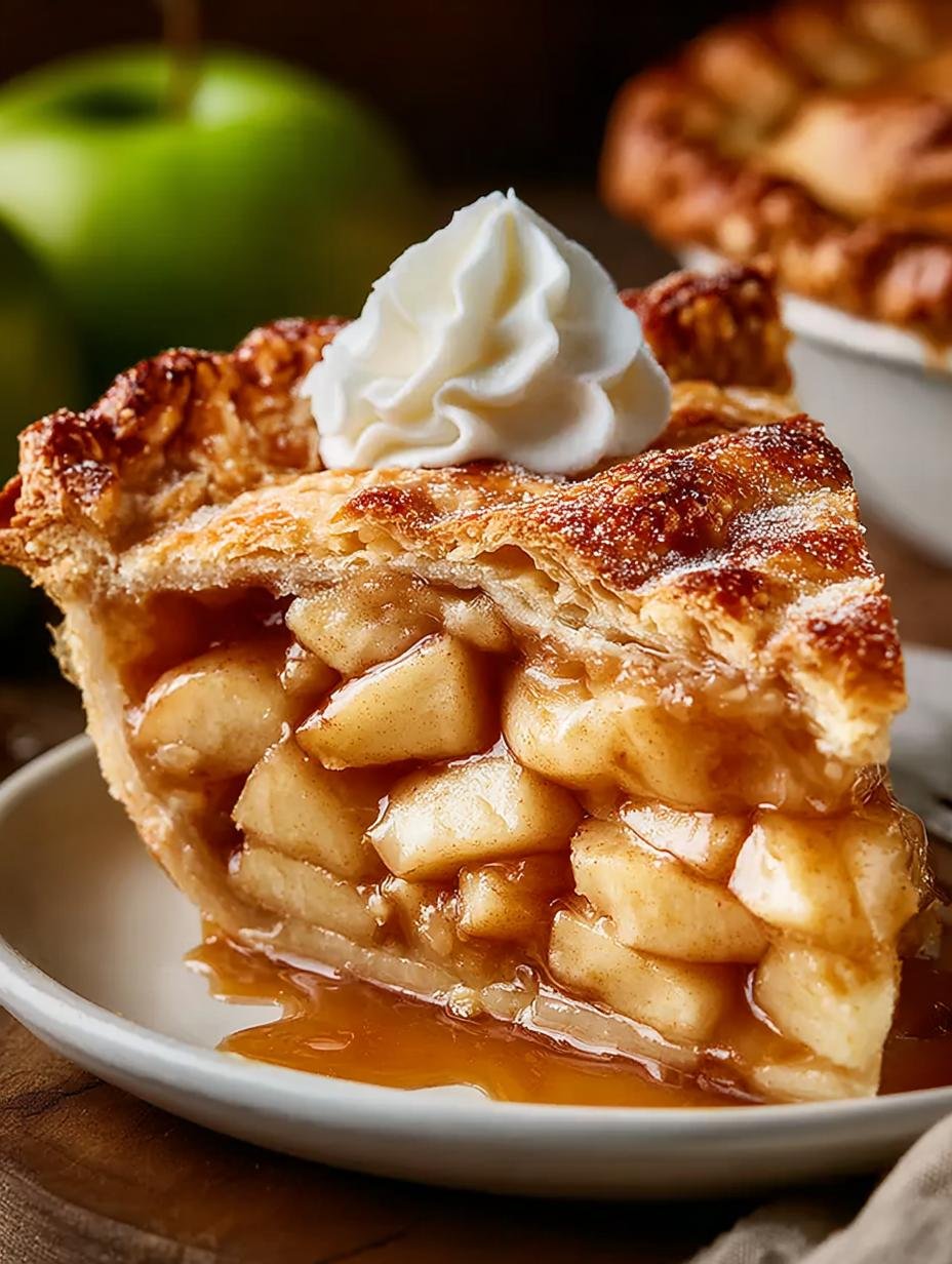 Irresistible Homemade Apple Pie That Will Melt Your Heart - Apple Pie - main visual representation