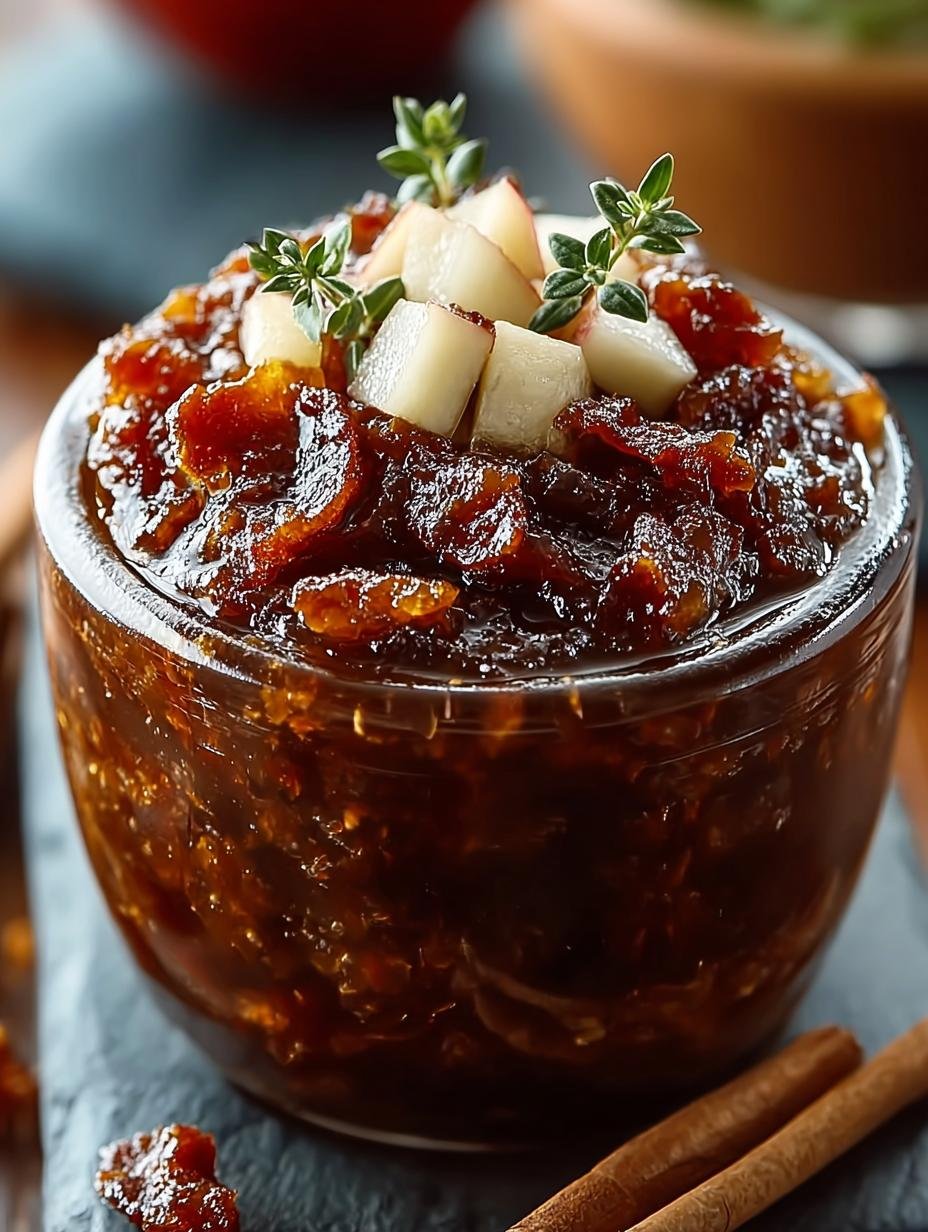 Apple Whiskey Bacon Jam