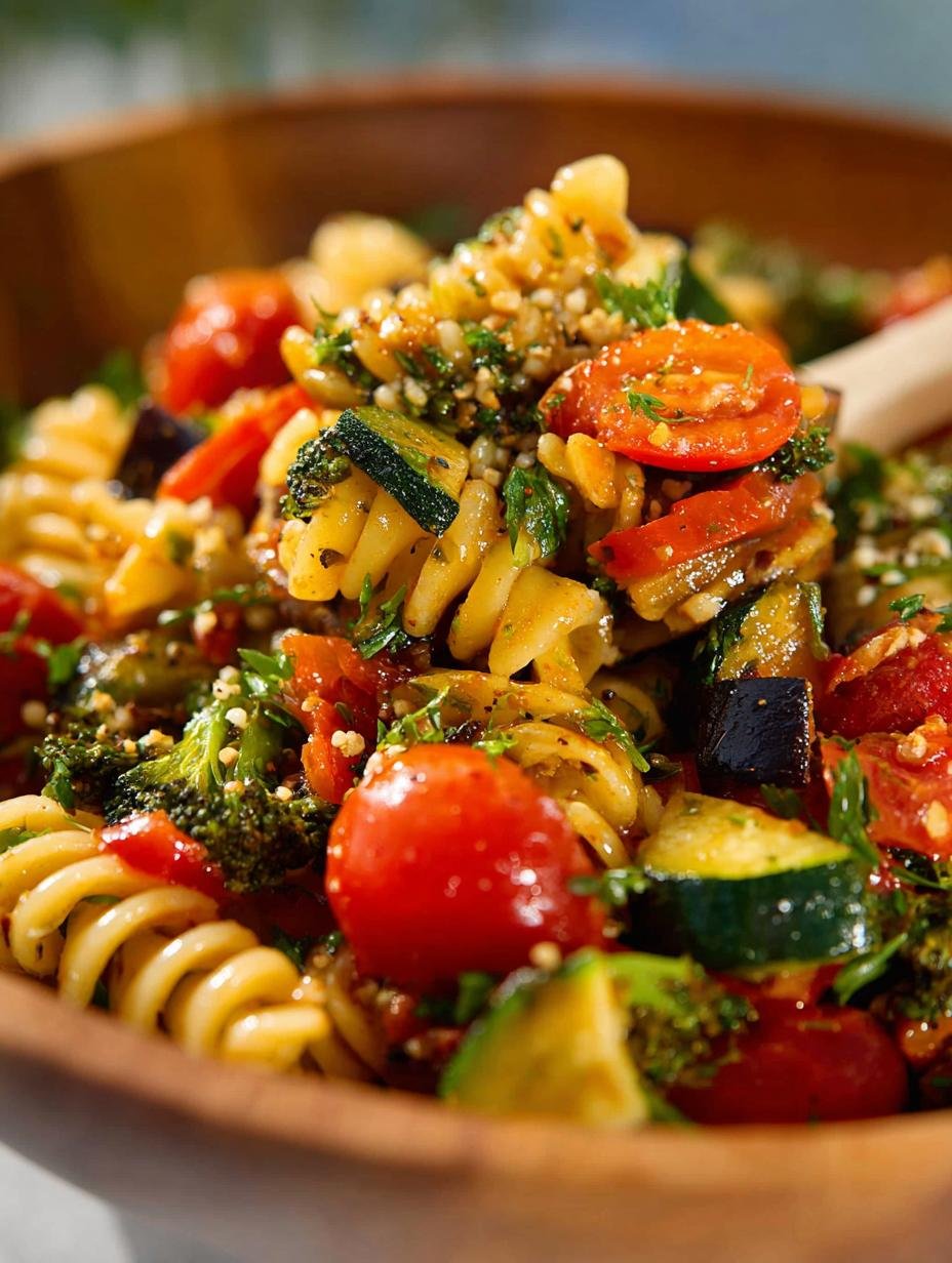 Balsamic Roasted Veggie Pasta