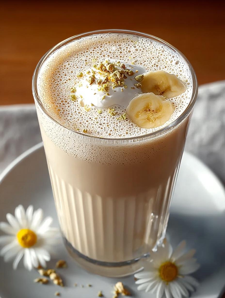 Banana Chamomile Tea Smoothie: 5 Relaxing Benefits - Banana Chamomile Tea Smoothie - additional detail