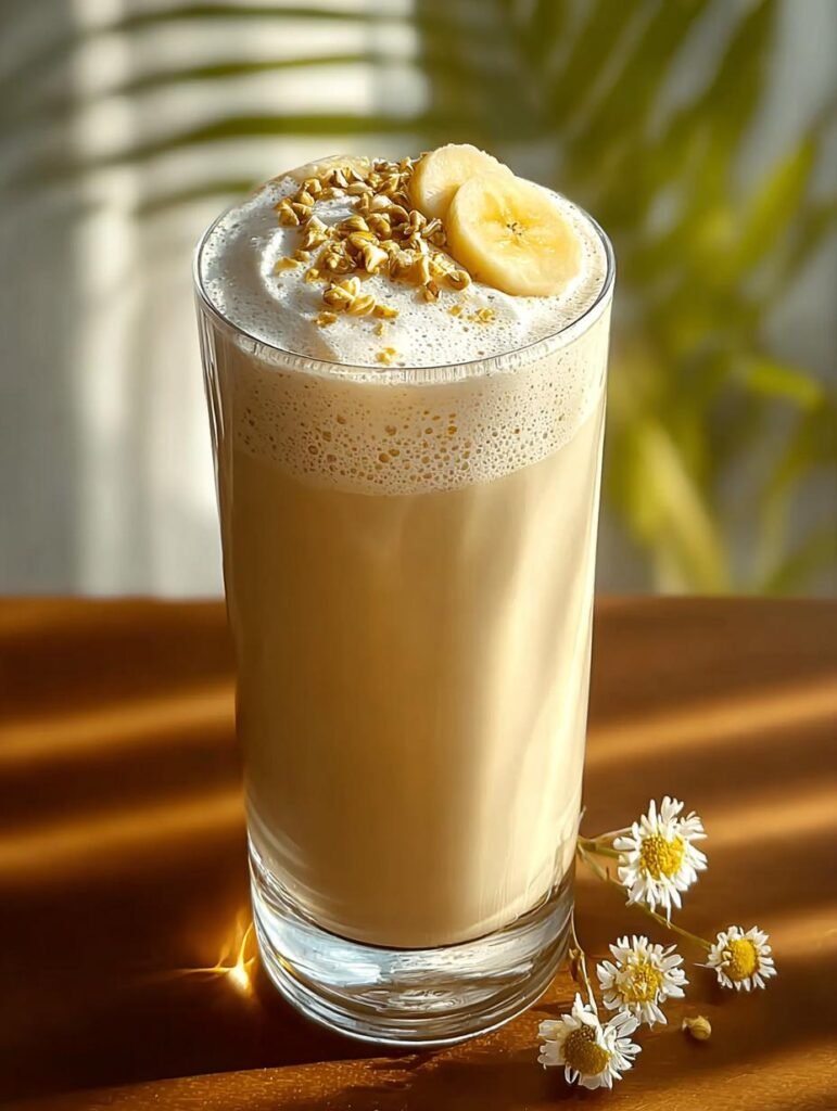 Banana Chamomile Tea Smoothie