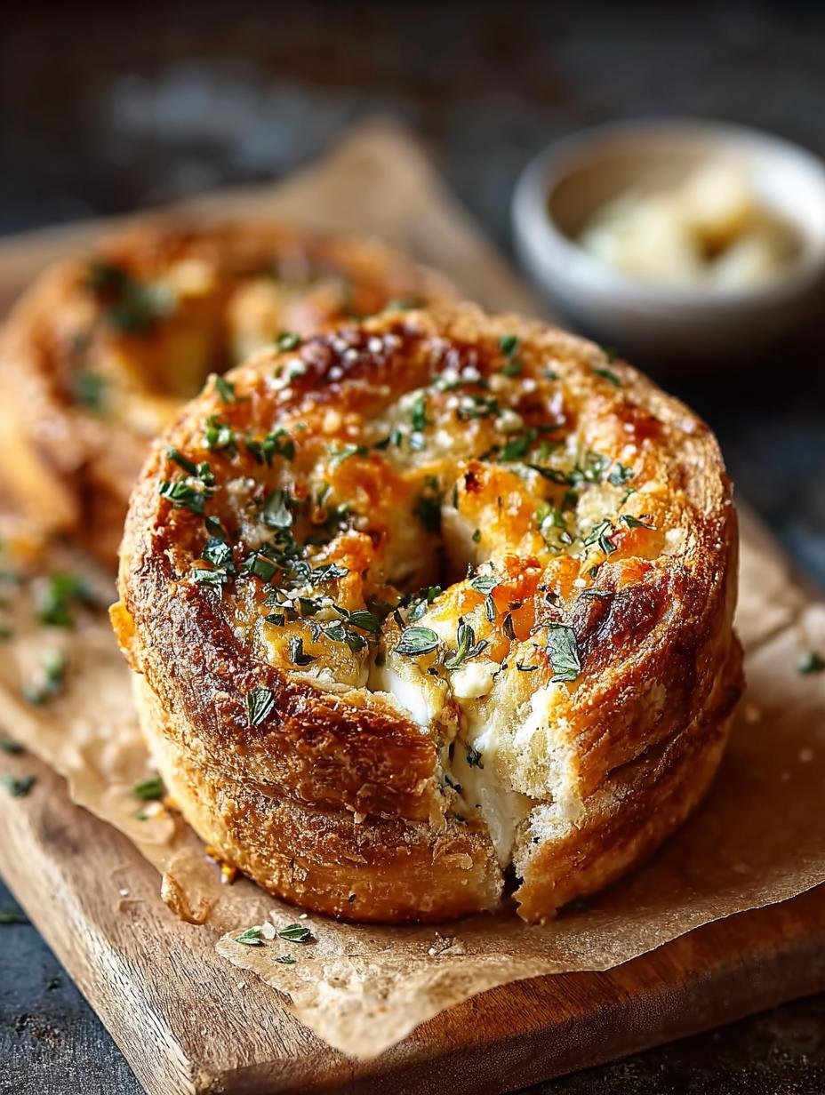 Bread Cheese Rings