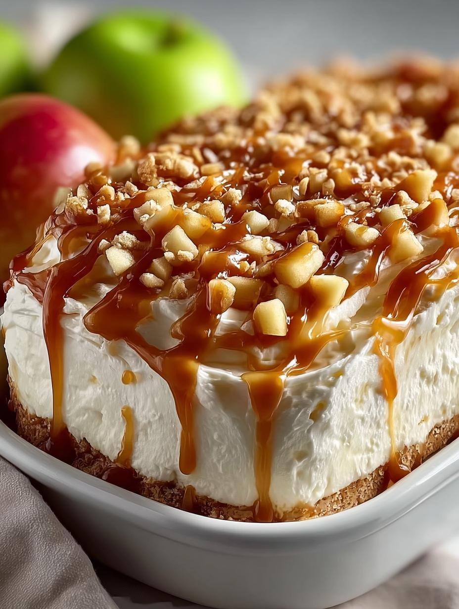 Caramel Apple Cheesecake Dip