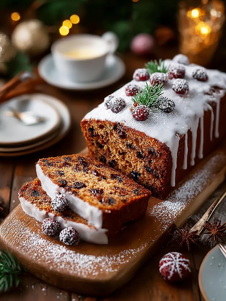 Irresistible Christmas Loaf Cake for Festive Joy - Christmas Loaf Cake - additional detail