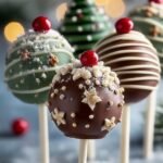 Christmas Tree Cake Pops