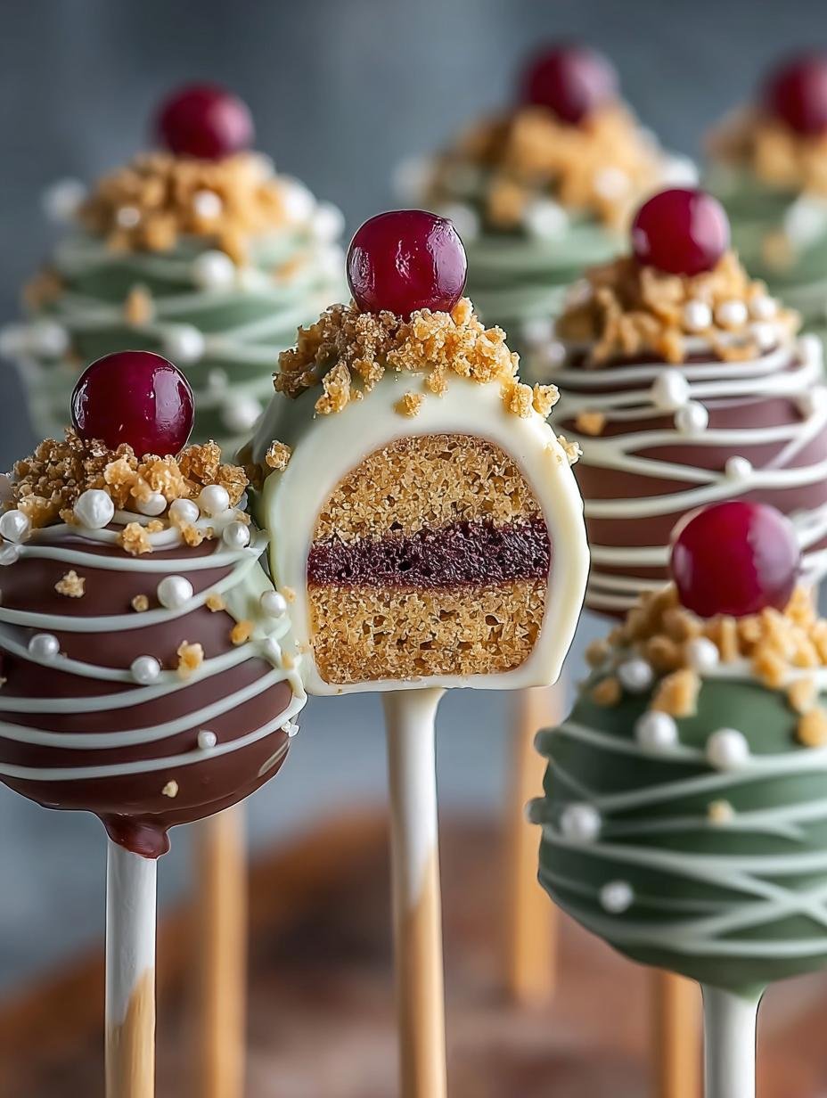 Delightful Christmas Tree Cake Pops to Brighten Your Holiday - Christmas Tree Cake Pops - additional detail