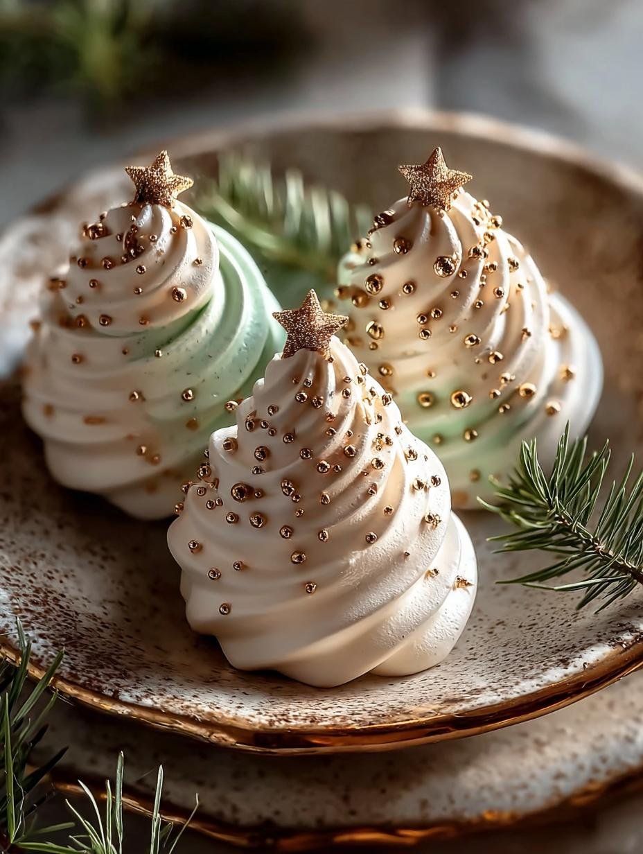 Christmas Tree Meringues: 7 Festive and Easy Recipes - Christmas Tree Meringues - main visual representation