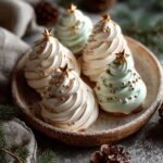 Christmas Tree Meringues