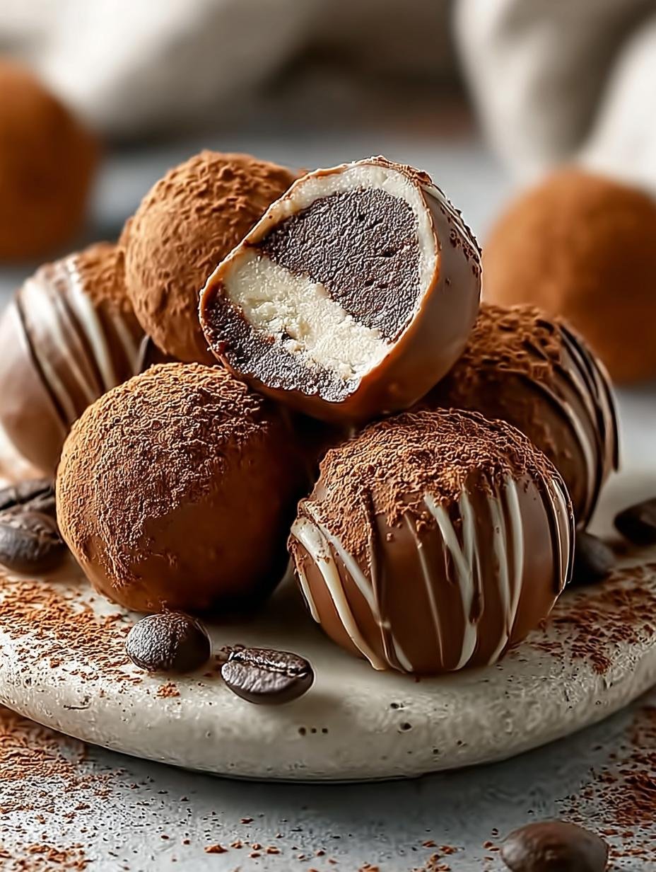 Decadent Coffee Truffles: 4-Ingredient No-Bake Delight - Coffee Truffles - main visual representation
