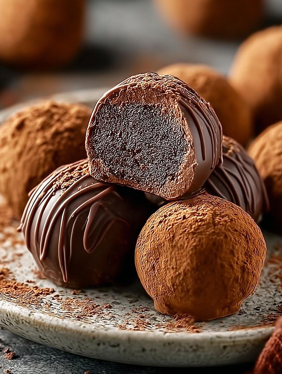 Decadent Coffee Truffles: 4-Ingredient No-Bake Delight - Coffee Truffles - additional detail