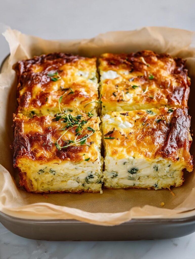Cottage Cheese Egg Casserole