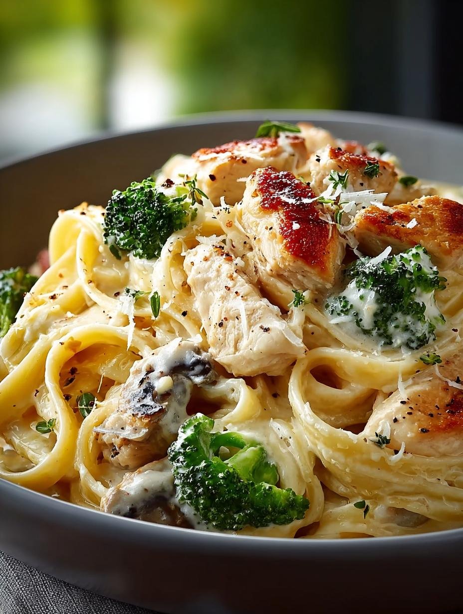 Ultimate Creamy Chicken Alfredo Pasta to Savor - Creamy Chicken Alfredo Pasta - additional detail