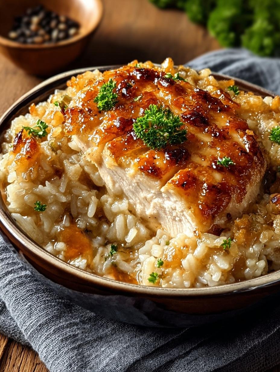 Creamy Chicken Rice Casserole: 5-Star Family Favorite - Creamy Chicken Rice Casserole - additional detail