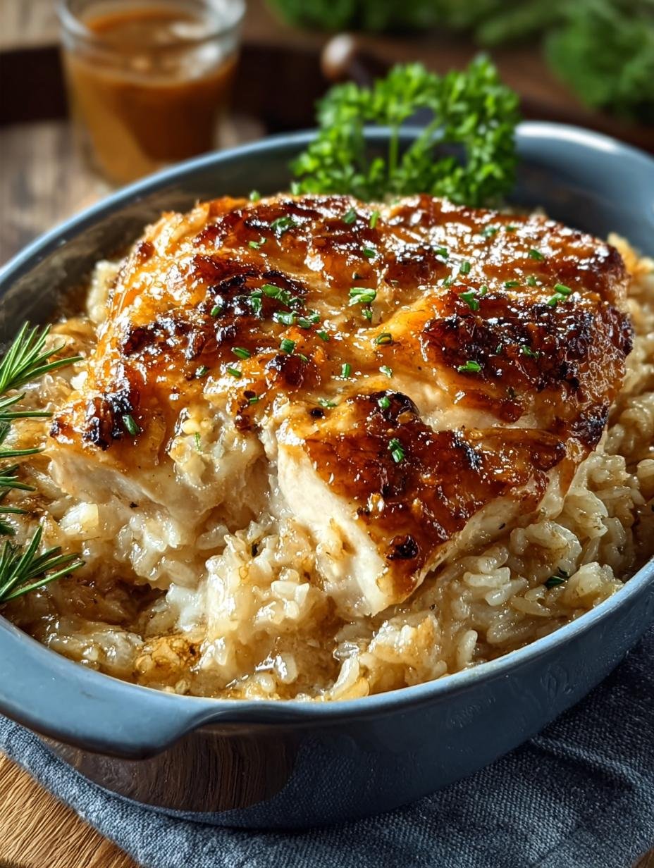 Creamy Chicken Rice Casserole