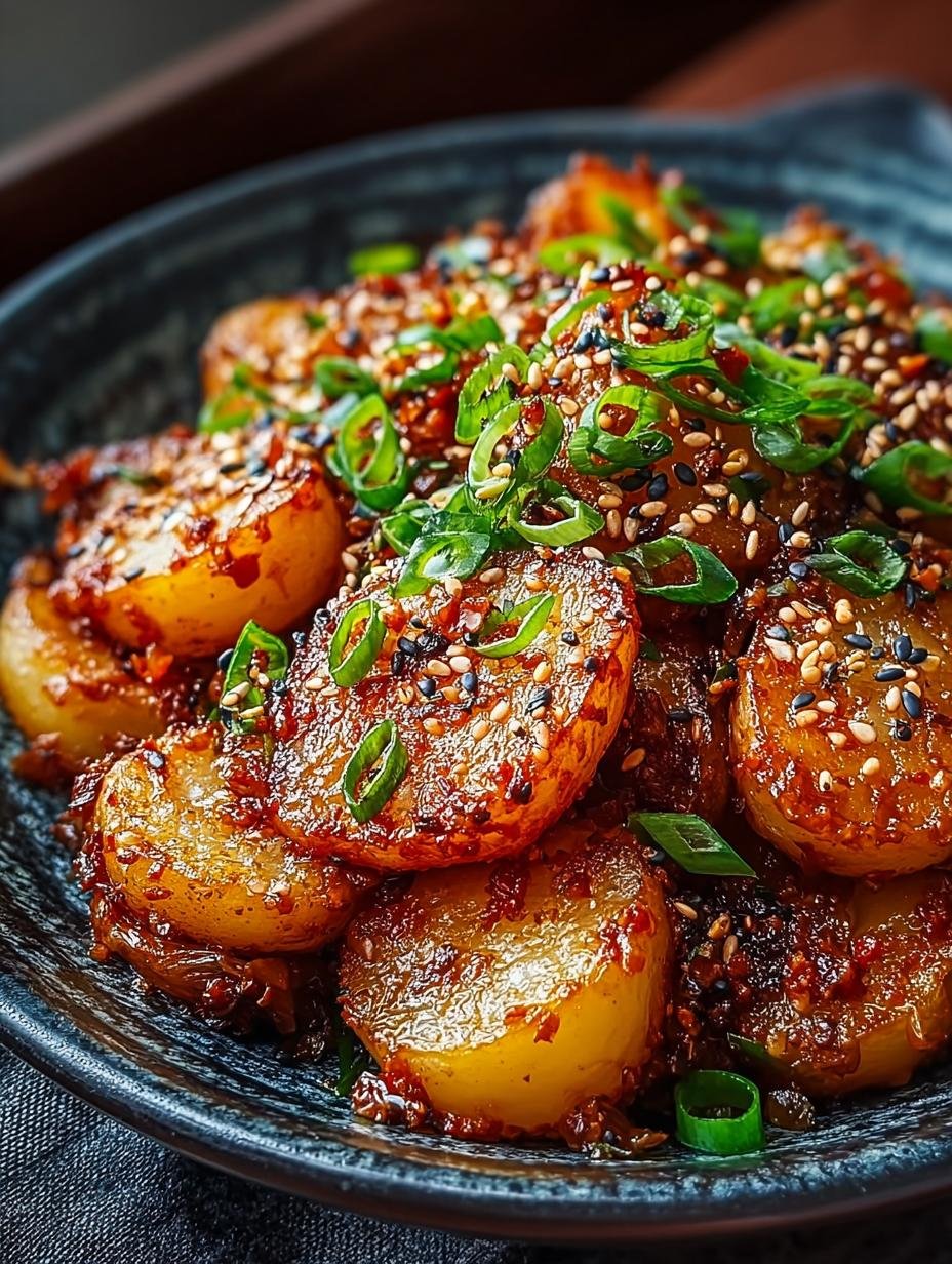 Crispy Korean Potato Dish: 5 Steps to Spicy Perfection - Crispy Korean Potato Dish - main visual representation