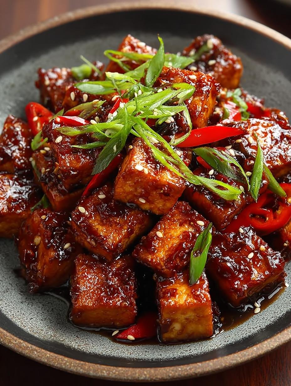 Crispy Szechuan Tofu